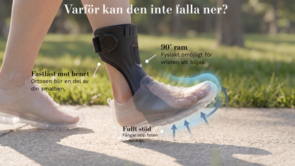 AFO Onero ortos för droppfot